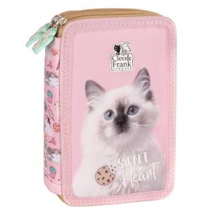 Opakowanie Piórnik podwójny z wyp Cleo i Frank 45 DERFORM