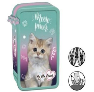 Opakowanie Piórnik potrójny z wyposażeniem Kitty Party