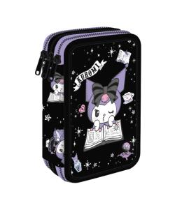 Opakowanie Piórnik potrójny z wyposażeniem Kuromi Jumper 3