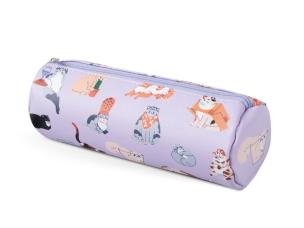 Piórnik saszetka print Koty 7x20cm. Wydawca: MFP. Multiszop.pl Opakowanie Piórnik saszetka print Koty 7x20cm