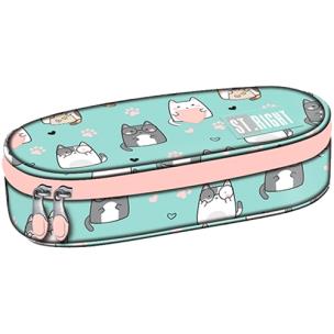 Opakowanie Piórnik saszetka z wewnętrzną klapką Charming Cats