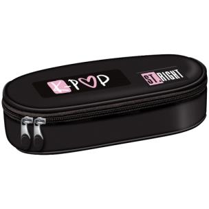 Opakowanie Piórnik saszetka z wewnętrzną klapką Pink K-Pop