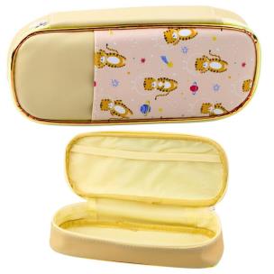 Opakowanie Piórnik szkolny kosmiczne Tygryski beżowy 24cm