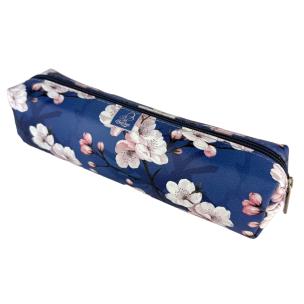 Opakowanie Piórnik szkolny młodzieżowy prostokąt kostka Kwiaty Wiśni