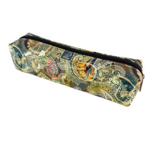 Opakowanie Piórnik szkolny młodzieżowy prostokąt kostka Paisley Gold