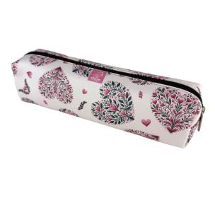 Opakowanie Piórnik szkolny młodzieżowy prostokąt kostka Serca