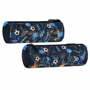 Piórnik tuba 1zamek Football blue. Wydawca: Starpak. Multiszop.pl Opakowanie Piórnik tuba 1zamek Football blue