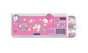 Opakowanie Piórnik z kalkulatorem Miśki