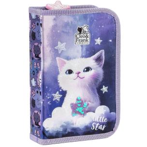 Opakowanie Piórnik z wyposażeniem Cleo i Frank 1-kom. DERFORM