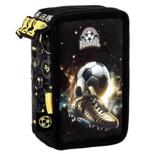 Opakowanie Piórnik z wyposażeniem Piłka 3-kom. DERFORM