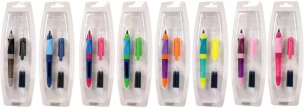 Opakowanie Pióro kulkowe First Pen + 2 naboje mix