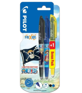 Pióro kulkowe Frixion Ball 2 kolory + zakreślacz. Wydawca: Pilot. Multiszop.pl Opakowanie Pióro kulkowe Frixion Ball 2 kolory + zakreślacz