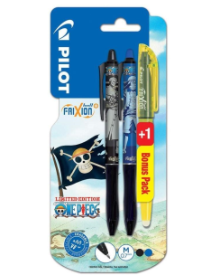 Pióro kulkowe Frixion Ball Plus 2 kolory + zakreślacz. Wydawca: Pilot. Multiszop.pl Opakowanie Pióro kulkowe Frixion Ball Plus 2 kolory + zakreślacz