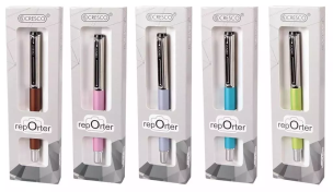 Opakowanie Pióro kulkowe na naboje Reporter Pastel etui GB