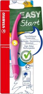 Opakowanie Pióro kulkowe Stabilo Easy Original Start różowe dla leworęcznych na blistrze (46837-5)