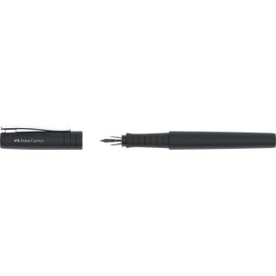 Pióro wieczne Poly Pen M czarne. Wydawca: Faber Castell. Multiszop.pl Opakowanie Pióro wieczne Poly Pen M czarne