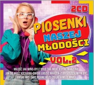Okładka książki Piosenki naszej młodości vol.2 2CD