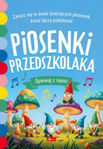 Okładka książki Piosenki przedszkolaka