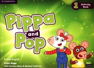Pippa and Pop 1 Activity Book British English. Autor: Sage Colin, Nixon Caroline, Tomlinson Michael. Multiszop.pl Okładka książki Pippa and Pop 1 Activity Book British English