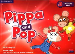 Pippa and Pop Level 3 Activity Book British English. Autor: Sage Colin, Nixon Caroline, Tomlinson Michael. Multiszop.pl Okładka książki Pippa and Pop Level 3 Activity Book British English