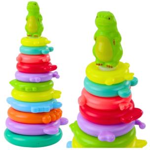 Opakowanie Piramida edu dinozaur z naklejkami 12 poziomów