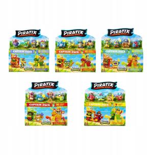 Opakowanie Piratix Crazy Jungle Captain Pack 4 1szt.mix