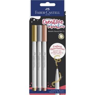 Opakowanie Pisak kreatywny goldfaber 3 kolory