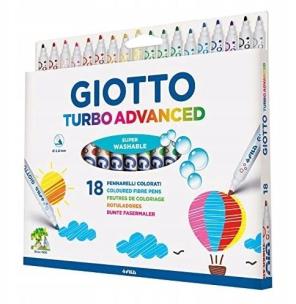 Opakowanie Pisaki Turbo Advanced 18 kolorów GIOTTO