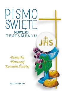 Opakowanie Pismo Święte NT A5 Pamiątka I Komunii chleb