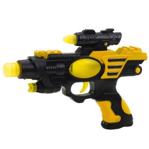 Pistolet kosmiczny że światłem i dźwiękiem. Wydawca: Leantoys. Multiszop.pl Opakowanie Pistolet kosmiczny że światłem i dźwiękiem