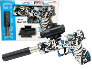 Pistolet na kulki wodne i plastikowe 6mm K702. Wydawca: Cabo-Toys. Multiszop.pl Opakowanie Pistolet na kulki wodne i plastikowe 6mm K702