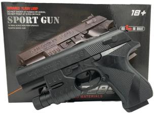 Pistolet z laserem K633. Wydawca: Cabo-Toys. Multiszop.pl Opakowanie Pistolet z laserem K633