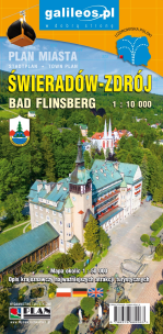 Okładka książki Plan miasta - Świeradów-Zdrój 1:10 000