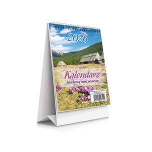 Opakowanie Planer 2026 biurkowy mini pionowy stojący