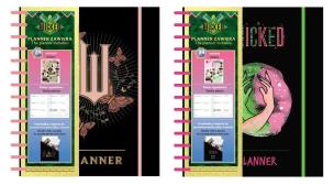 Opakowanie Planer na spirali 74K Wicked z naklejkami mix