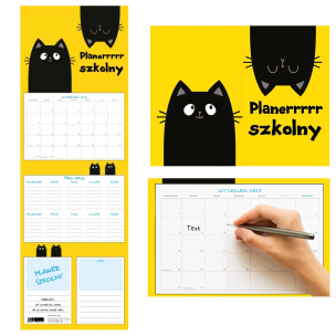 Planer szkolny 2025/2026 Kot. Wydawca: Evena. Multiszop.pl Opakowanie Planer szkolny 2025/2026 Kot