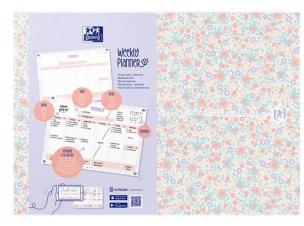 Planer tygodniowy A4/60K Floral OXFORD. Wydawca: Oxford. Multiszop.pl Opakowanie Planer tygodniowy A4/60K Floral OXFORD