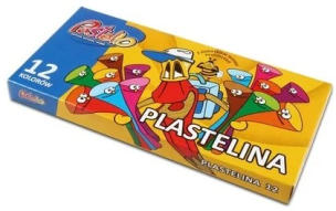 Opakowanie Plastelina 12 kolorów