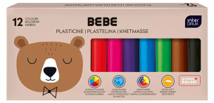 Opakowanie Plastelina 12 kolorów Bebe Friends