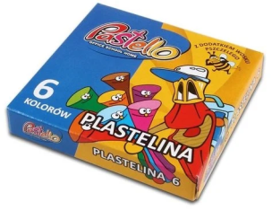 Opakowanie Plastelina 6 kolorów