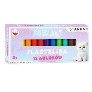 Opakowanie Plastelina Cute Kitty 12 kolorów