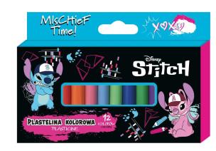 Opakowanie Plastelina Stitch Black 12 kolorów