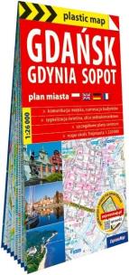 Okładka książki Plastic map Gdańsk, Gdynia, Sopot 1:26 000