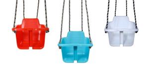 Opakowanie PLASTO Huśtawka dziecięca Mix kolorów ze sznurkami max 30kg