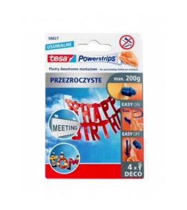 Opakowanie Plastry samoprzylepne przezroczyste 4szt