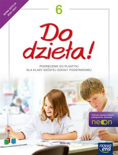 Plastyka Do Dzieła!  podręcznik dla klasy 6 szkoły podstawowej  EDYCJA 2025-2027. Autor: KRYSTYNA ONAK-OSSOWSKA, Lukas Jadwiga. Multiszop.pl Okładka książki Plastyka Do Dzieła!  podręcznik dla klasy 6 szkoły podstawowej  EDYCJA 2025-2027