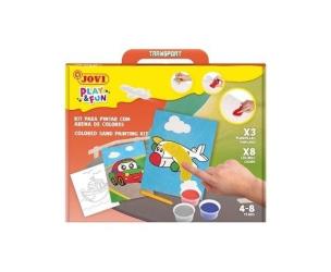 Opakowanie Play&Fun Malowanie piaskiem - Pojazdy JOVI