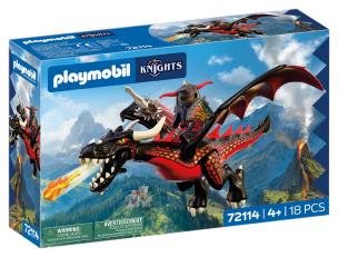 Opakowanie Playmobil Czarny smok 72114