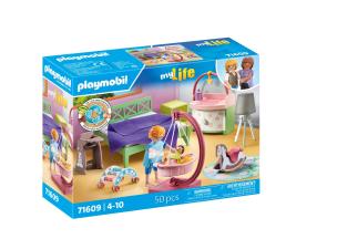 Opakowanie Playmobil Sypialnia z kącikiem zabaw dla dzieci 71609