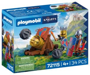 Opakowanie Playmobil Uzbrojeni rycerze herbu Lew 72115